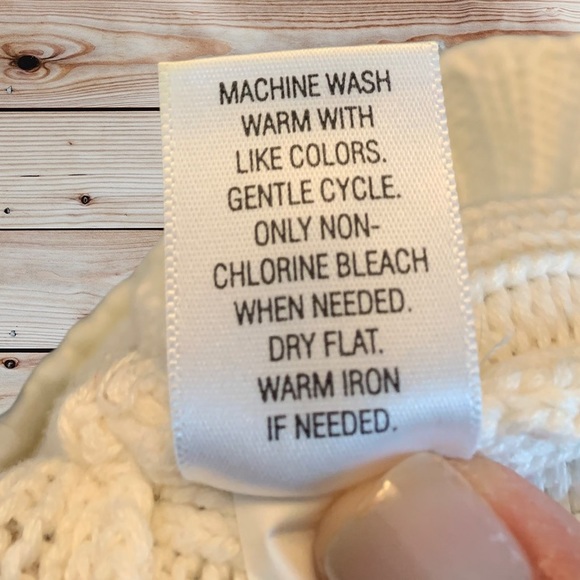 Short sleeve cowl neck cream sweater by sonoma size XL - Picture 4 of 6